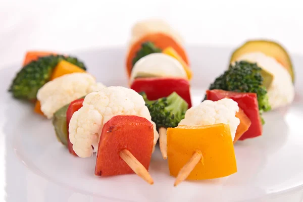 야채 케밥 — 스톡 사진