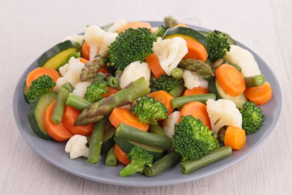 Assiette de légumes — Photo