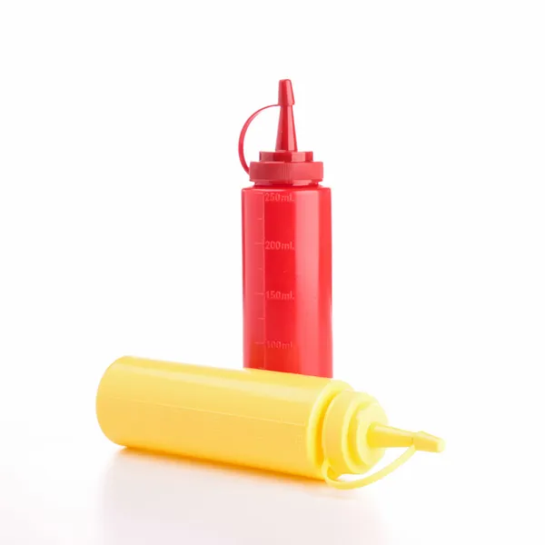 Ketchup and mayonnaise — Stock Photo, Image