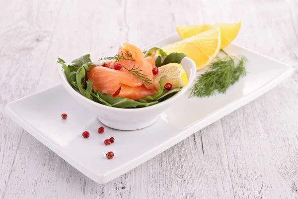 Gerookte zalm — Stockfoto