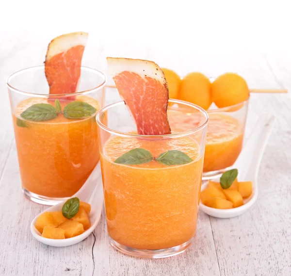 Melon gazpacho — Stock Photo, Image