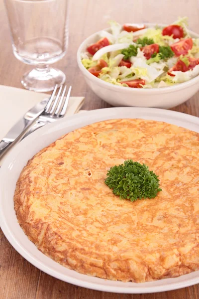 Kartoffeltortilla — Stockfoto