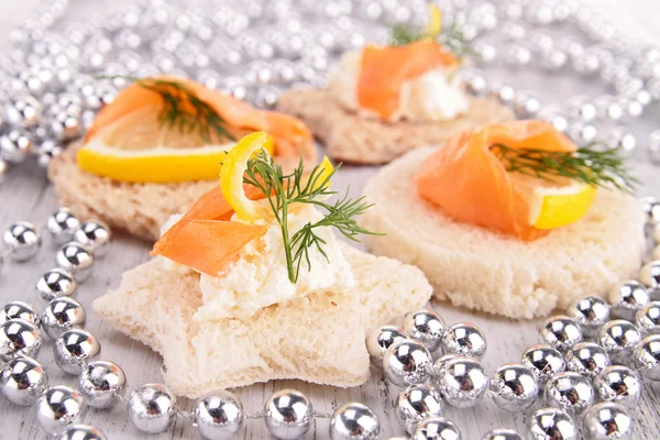 Appetizers for holiday — Stock Photo, Image