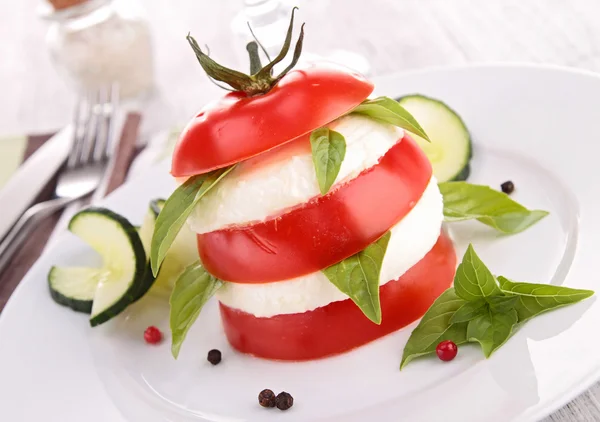 Caprese salatası — Stok fotoğraf