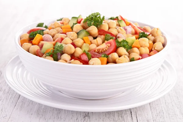 Chickpea salad — Stock Photo, Image