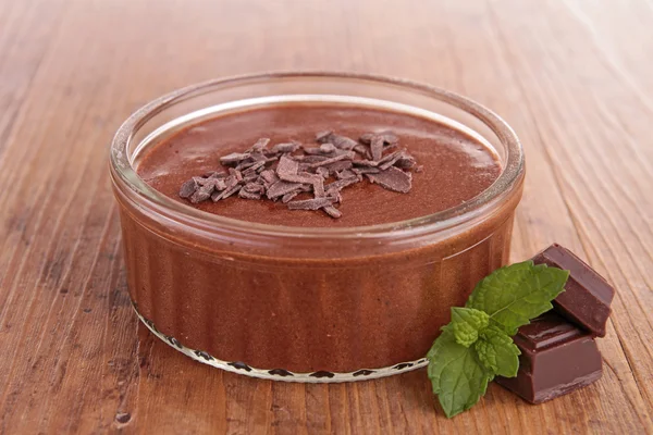 Chocolate mousse — Stock Photo, Image