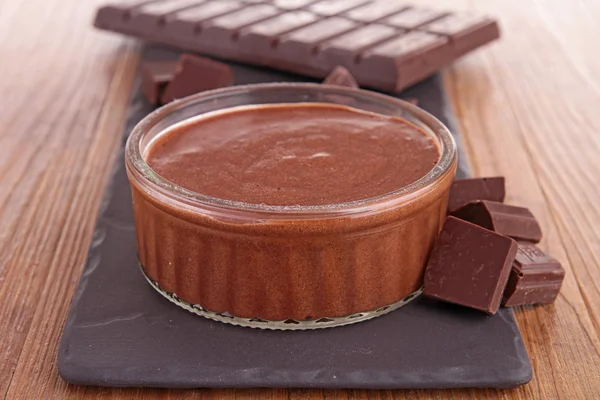 Mousse de chocolate — Fotografia de Stock