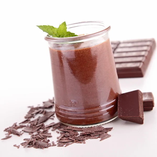 Csokoládé mousse — Stock Fotó