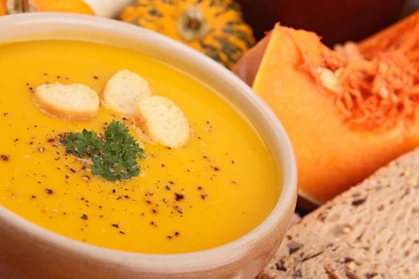 Zuppa di zucca — Foto Stock