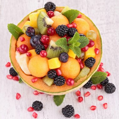 kavun meyve salatası