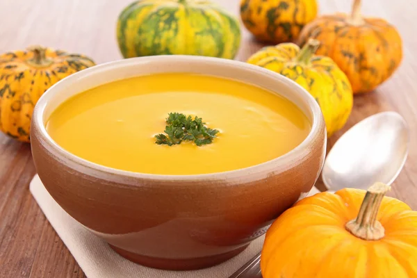 Zuppa di zucca — Foto Stock