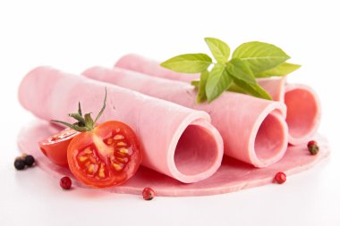 Domuz jambonu dilimlenmiş