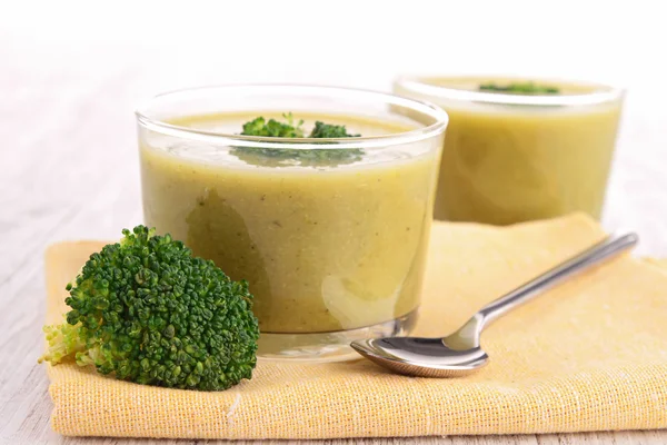 Broccoli soup — Stock Photo, Image