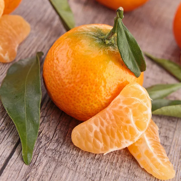 Mandarin fruit or tangerine — Stock Photo, Image