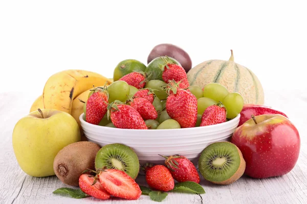 Assorted of fruits — Stock Photo, Image