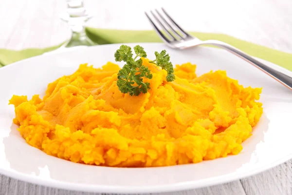 Puré de calabaza — Foto de Stock