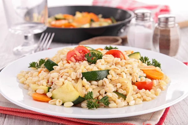 Vegetable and wheat — Stock Photo, Image