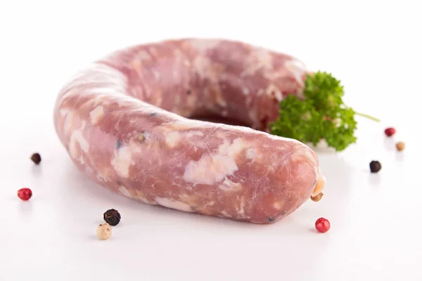 Изолированный колбас — стоковое фото