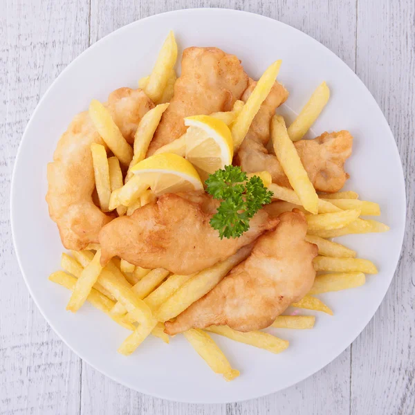 Fish and chips — Stock Photo, Image