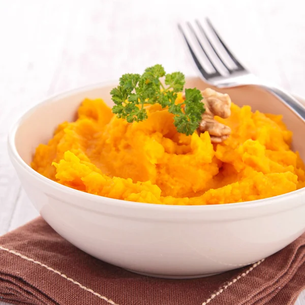 Pumpkin puree — Stock Photo, Image