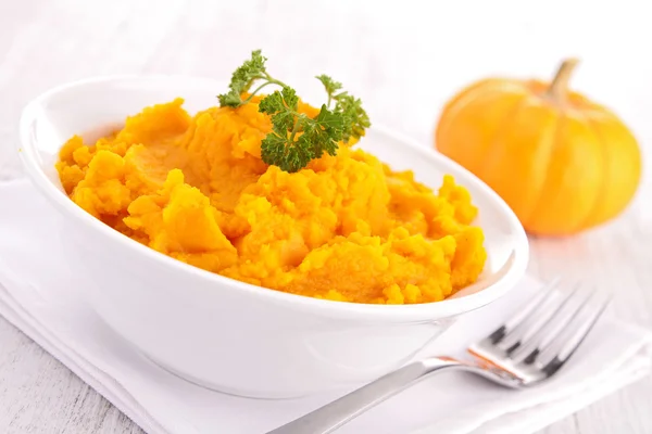 Puré de calabaza — Foto de Stock