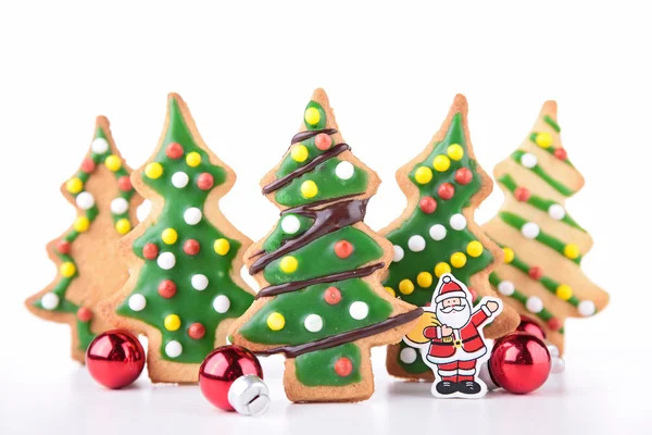 Kerst peperkoek koekjes — Stockfoto