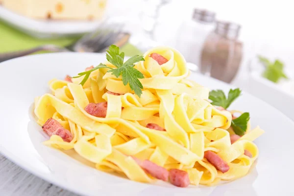 Pasta carbonara — Stock Photo, Image