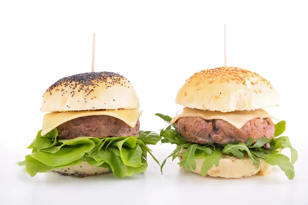 Hamburger geïsoleerd — Stockfoto