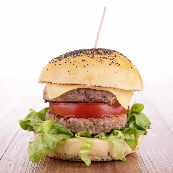 Smaczny Hamburger — Zdjęcie stockowe