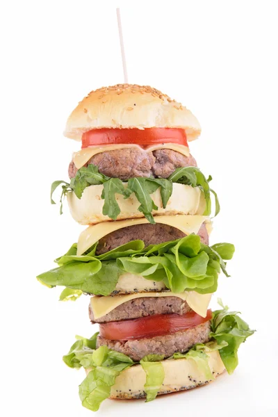 Grote hamburger — Stockfoto