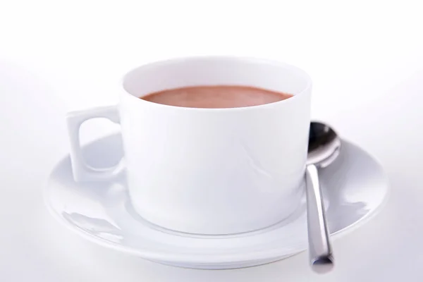 Чашка шоколада или кофе — стоковое фото
