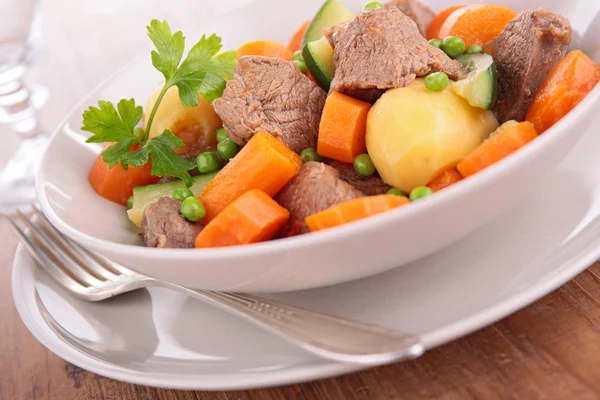 Guisado de carne, goulash — Fotografia de Stock