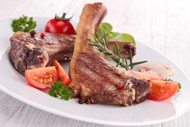 sebzeli ızgara Kuzu pirzola