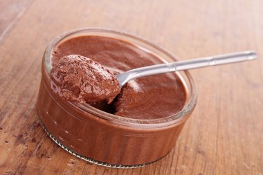 Chocolate mousse clipart
