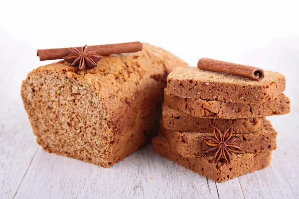 Gâteau au pain d'épice — Photo