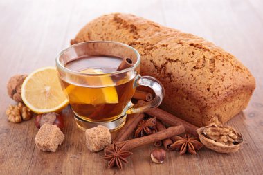 zencefilli kek ve bal