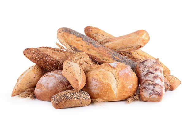 Ποικιλία από ψωμί — Φωτογραφία Αρχείου