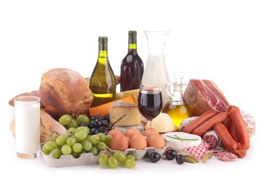 Yiyecekler izole edilmiş.