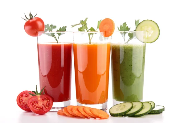 Vegetable drinks — Stock Photo, Image