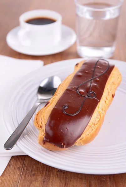 Французький шоколадне тісто — стокове фото