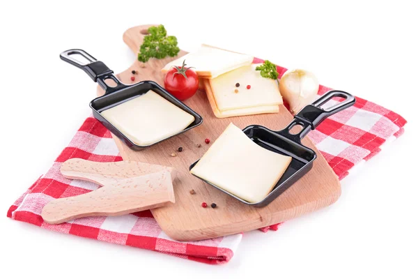 Raclette trays — Stock Photo, Image
