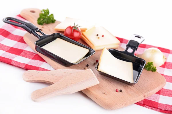 Raclette trays — Stock Photo, Image