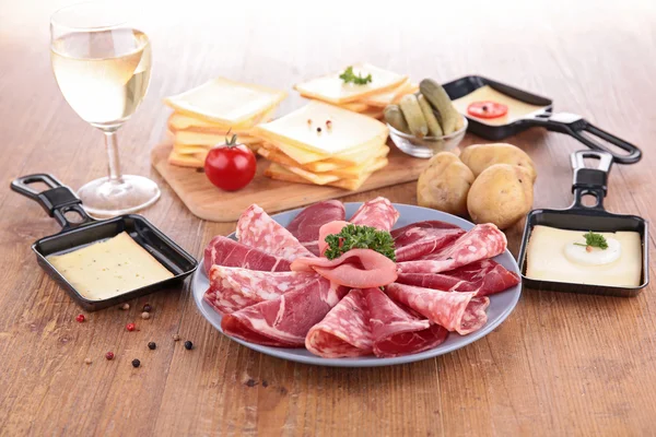 Raclette — Stockfoto