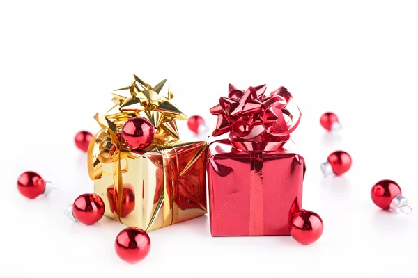 Group of christmas gifts — Stock Photo, Image