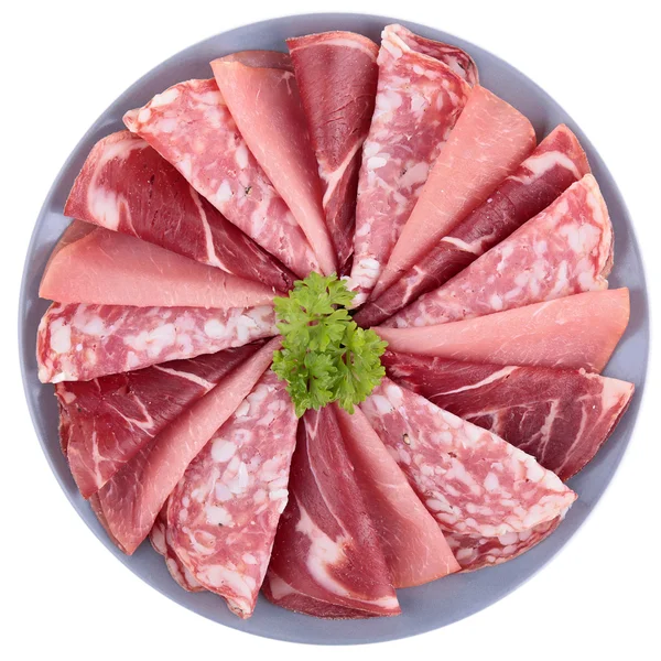 Meats isolated — Stock Photo, Image