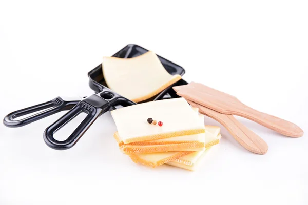 Raclette and tray — Stock Photo, Image