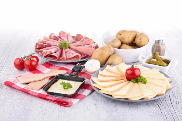 Raclette sýr — Stock fotografie