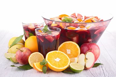 meyve sangria, punch