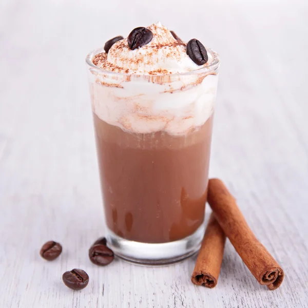 Coffee and cream — Stock Photo, Image