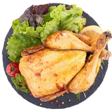 izole kavrulmuş tavuk